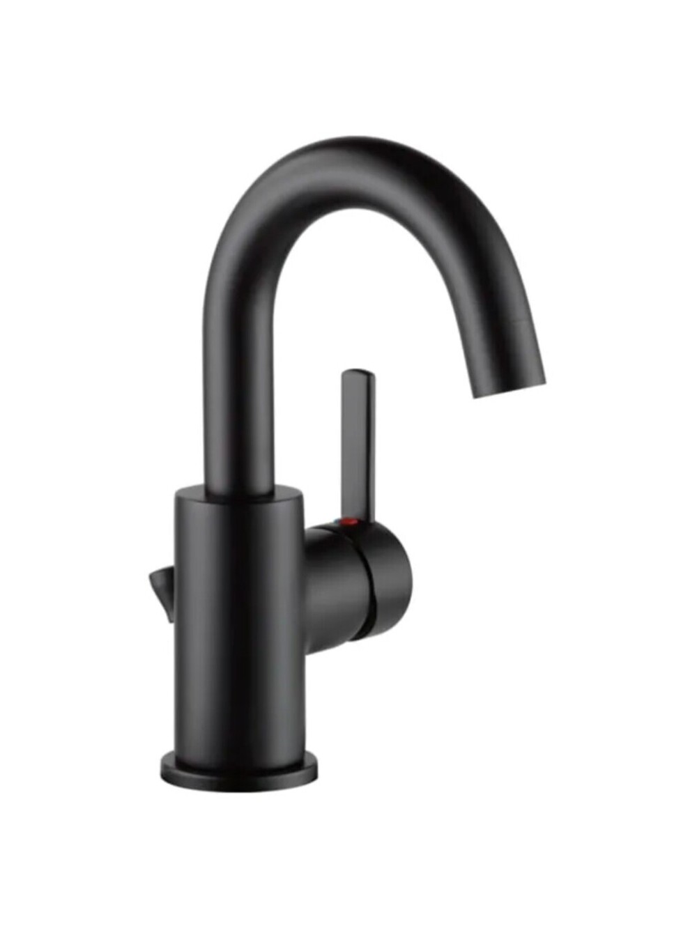 Single Handle Matte Black Kitchen Faucet